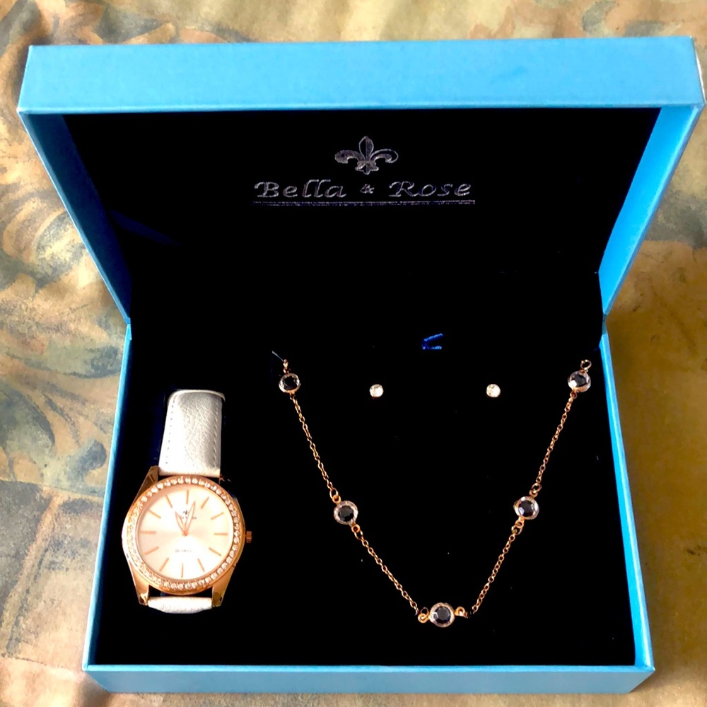 Watch and necklace / earring set